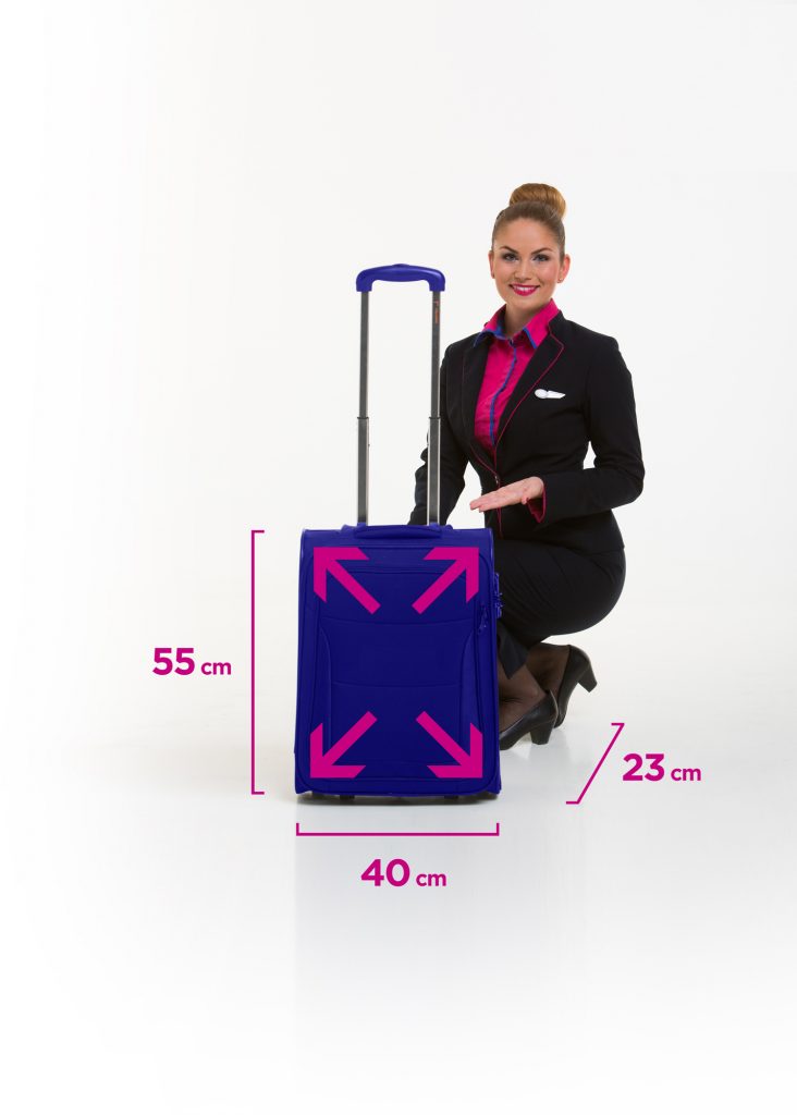 Това ще е новата безплатна норма за багаж на борда на WIZZ. До 10кг.
