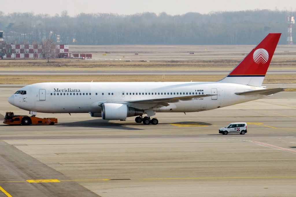 Boeing 767 на Meridiana