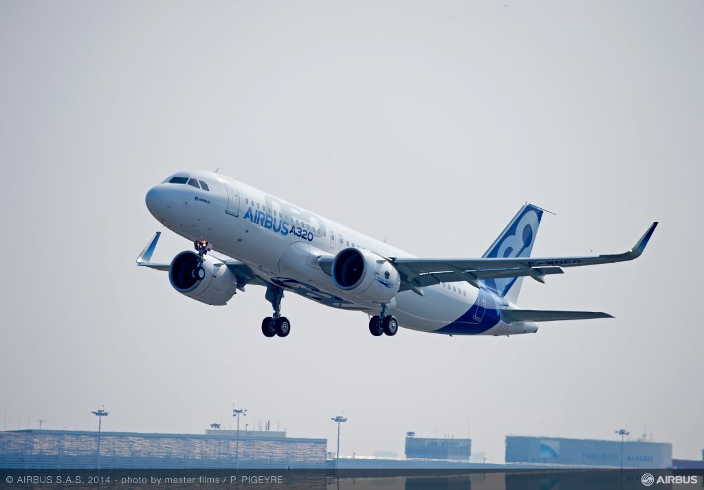 Airbus A320neo, който няма да е застрашен от конкурцията на CSeries