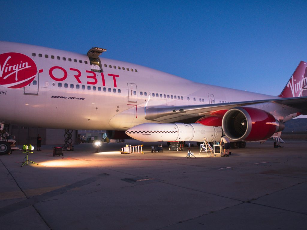 Космическото момиче 747 на Virgin Orbit