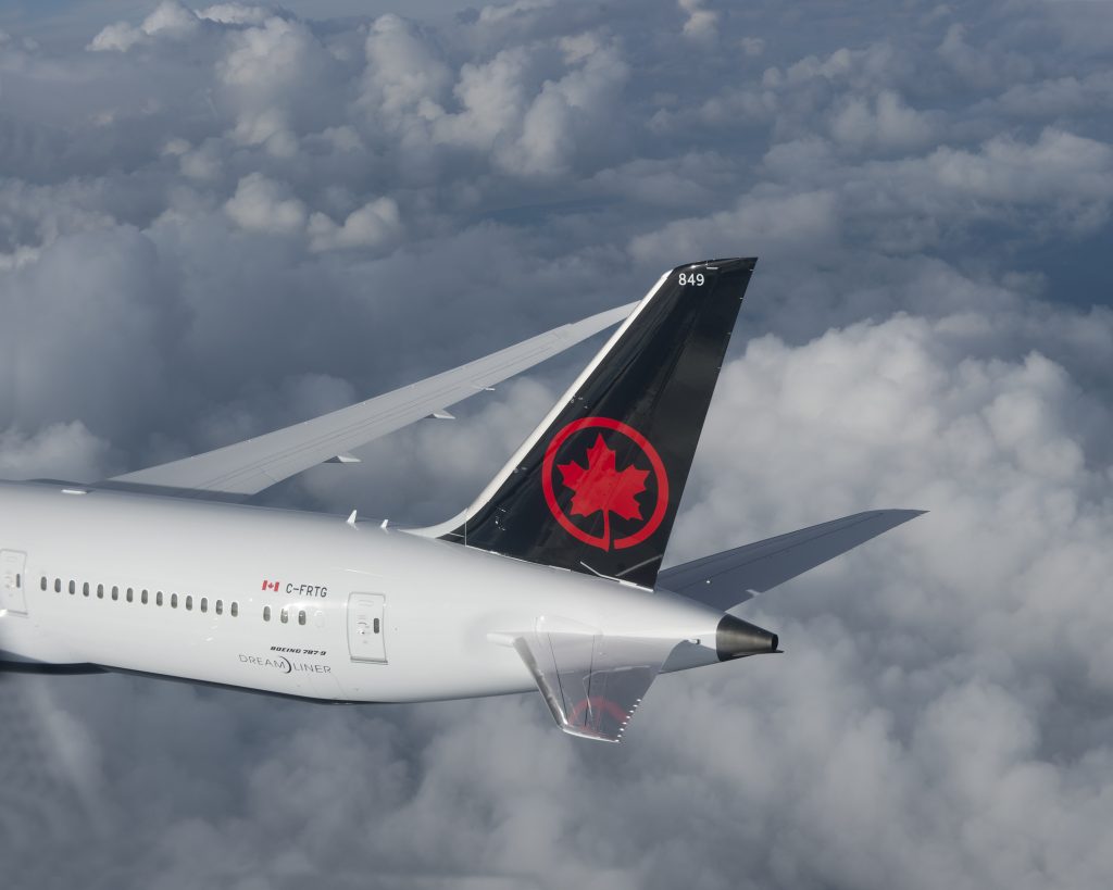 Air Canada-B787-9. Снимка: Air Canada