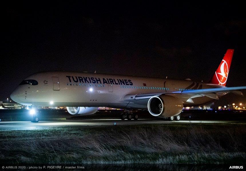 A350 Turkish Airlines. Снимка: Airbus